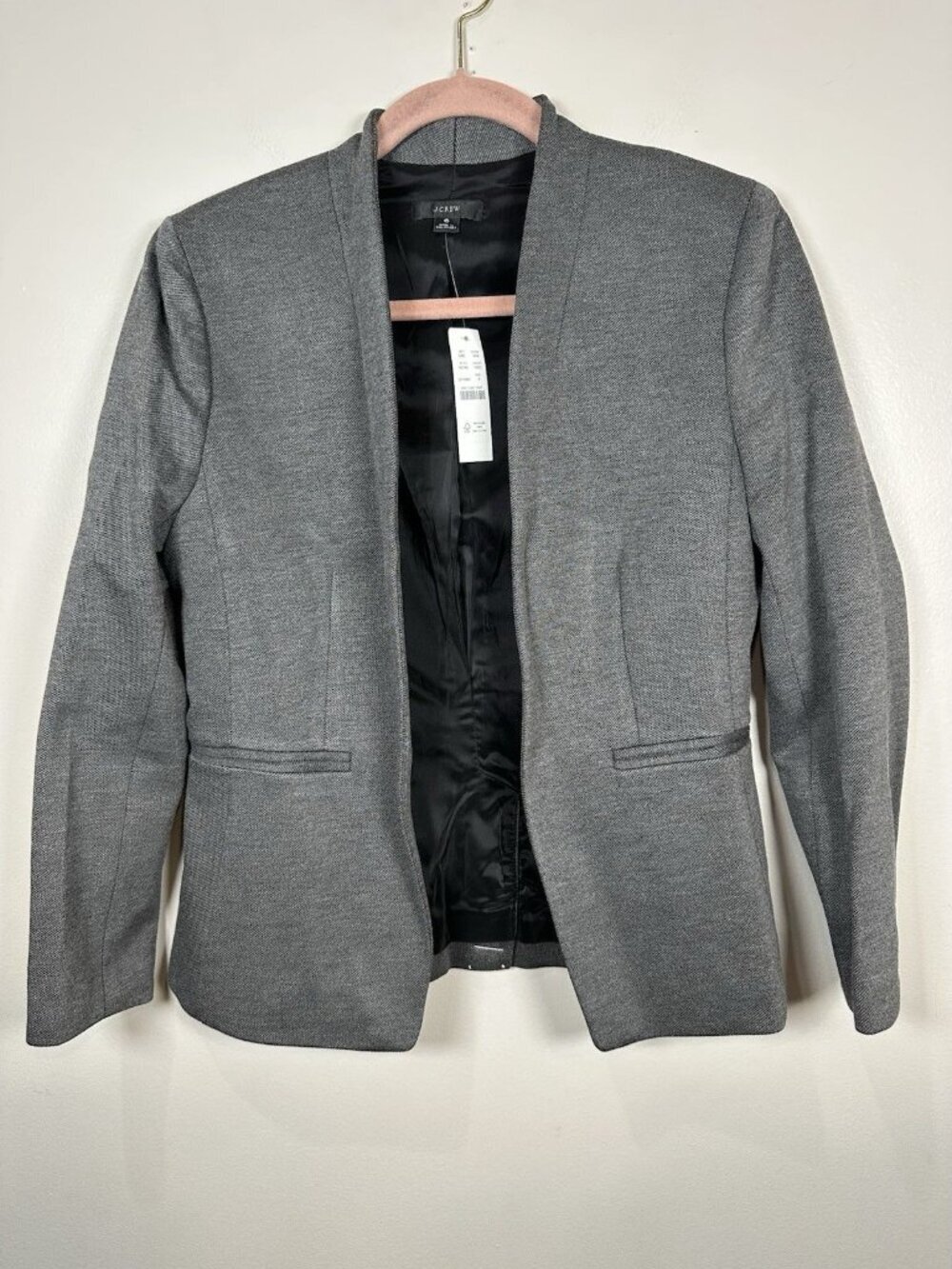 J Crew Going-Out Blazer Women's Size 6 Twill Preppy Academia Work Career NWT